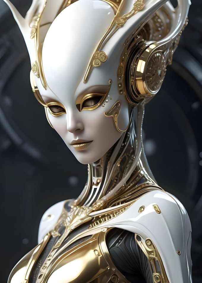 001 Biomechanical Android