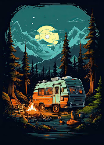 The Mountain Campfire