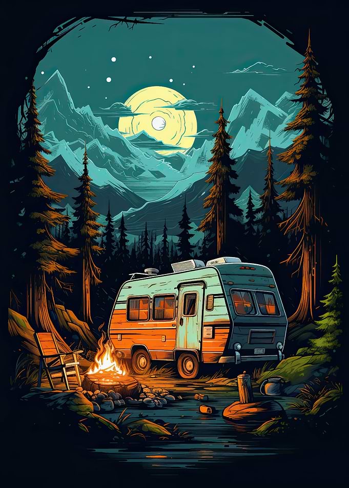 The Mountain Campfire