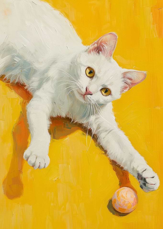 Playful Feline Charm
