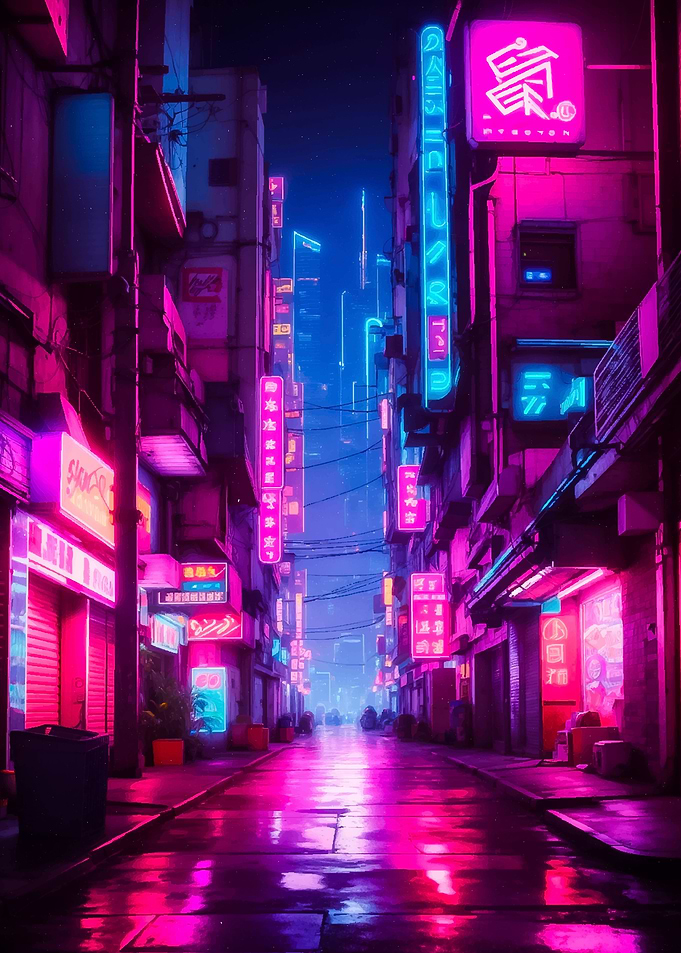 Alley Purple