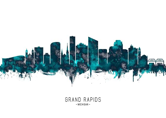 Grand Rapids Skyline