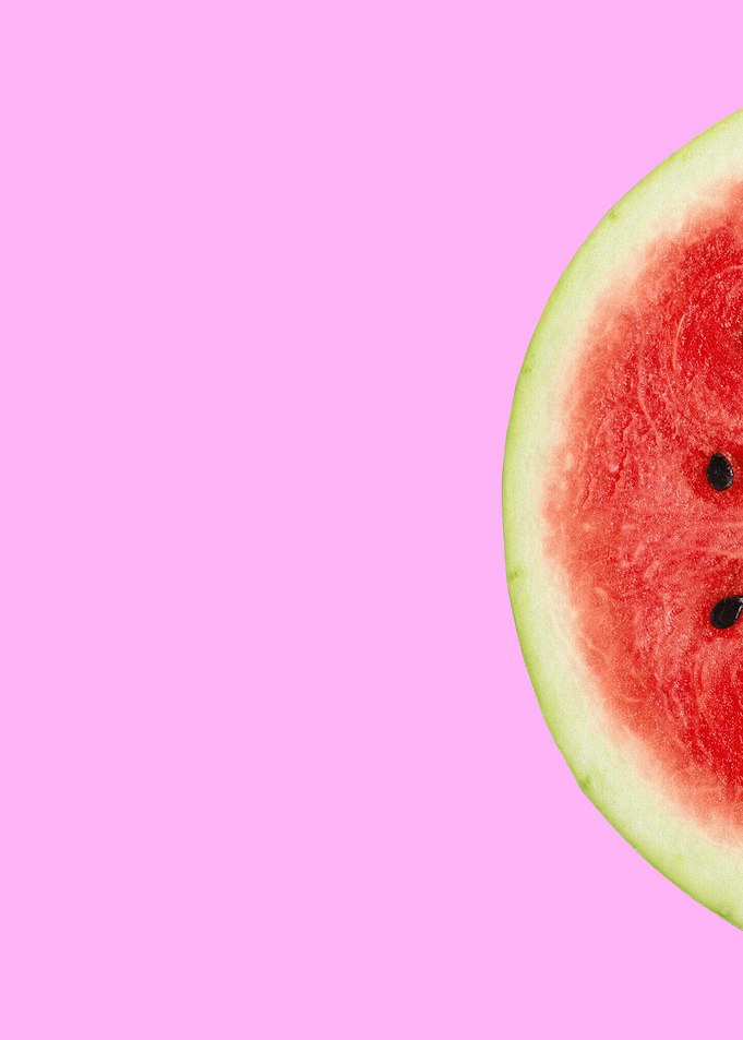 watermelon in pink