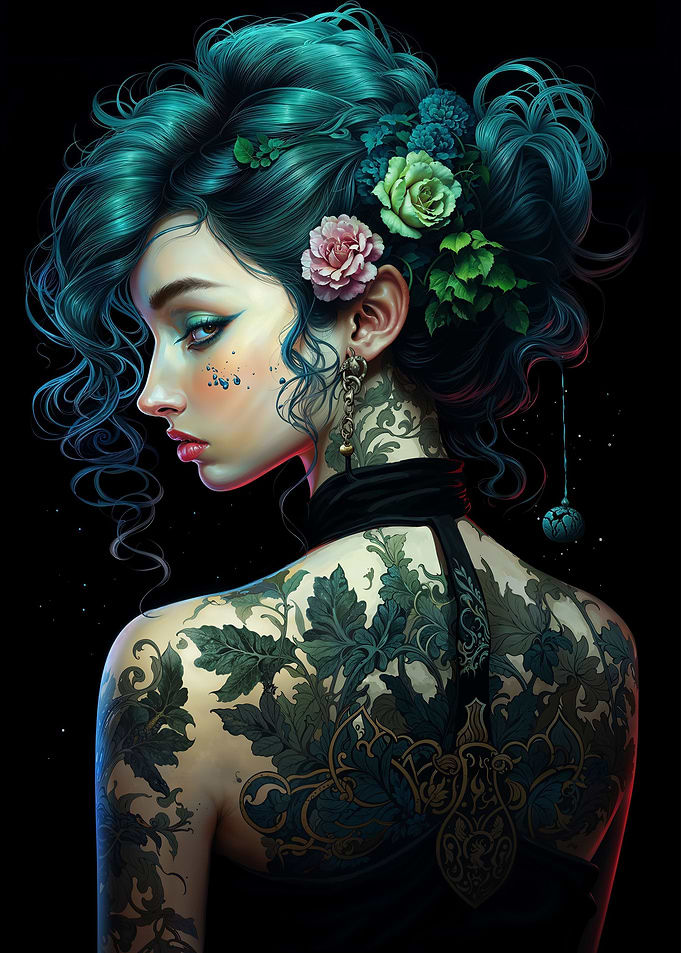 Cute Cyberpunk Girl