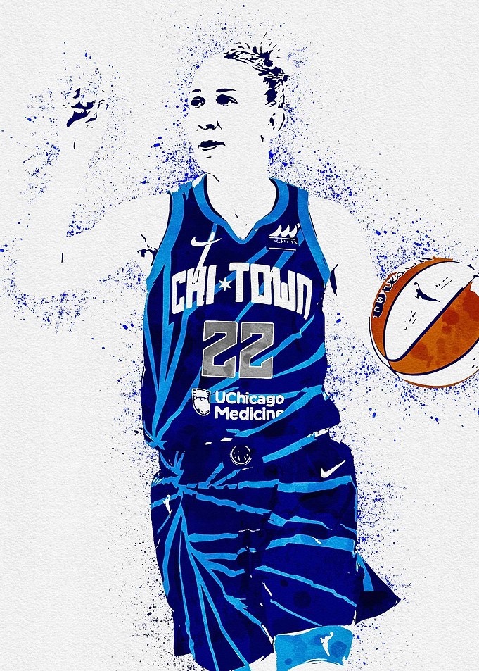 Courtney Vandersloot Paint