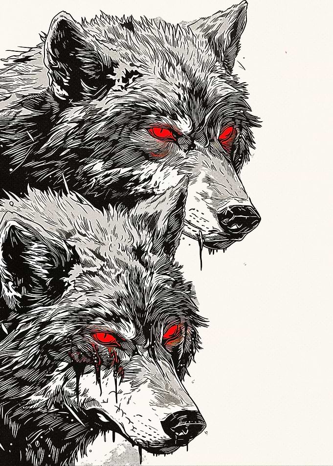 Red Eye Wolf