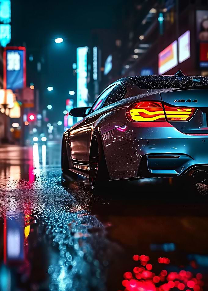 BMW M4 Rearview