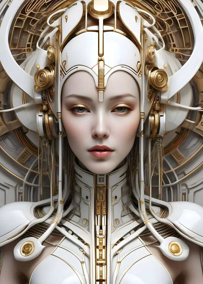 008 Biomechanical Android