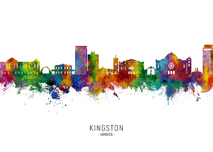 Kingston Skyline Jamaica