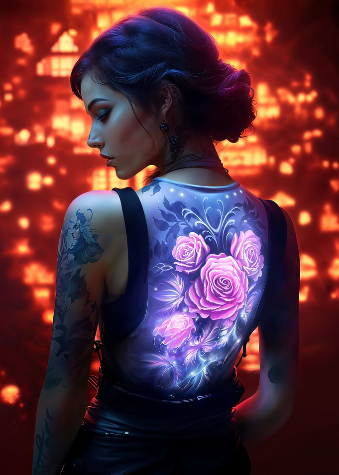Cute Cyberpunk Girl
