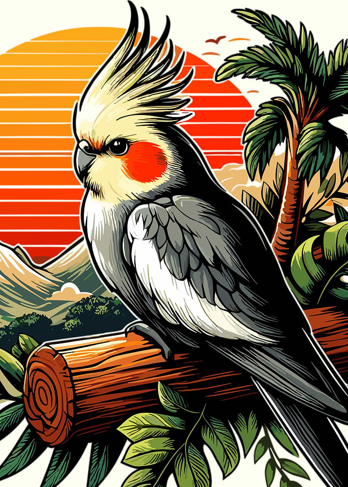 cockatiel summer