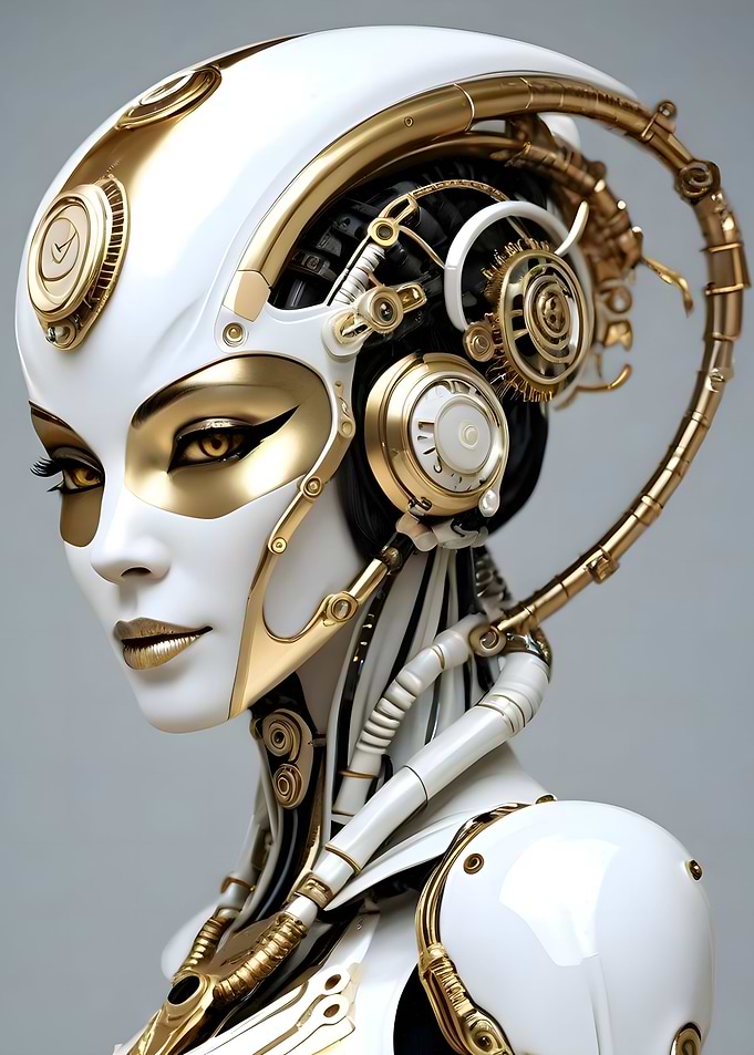 009 Biomechanical Android