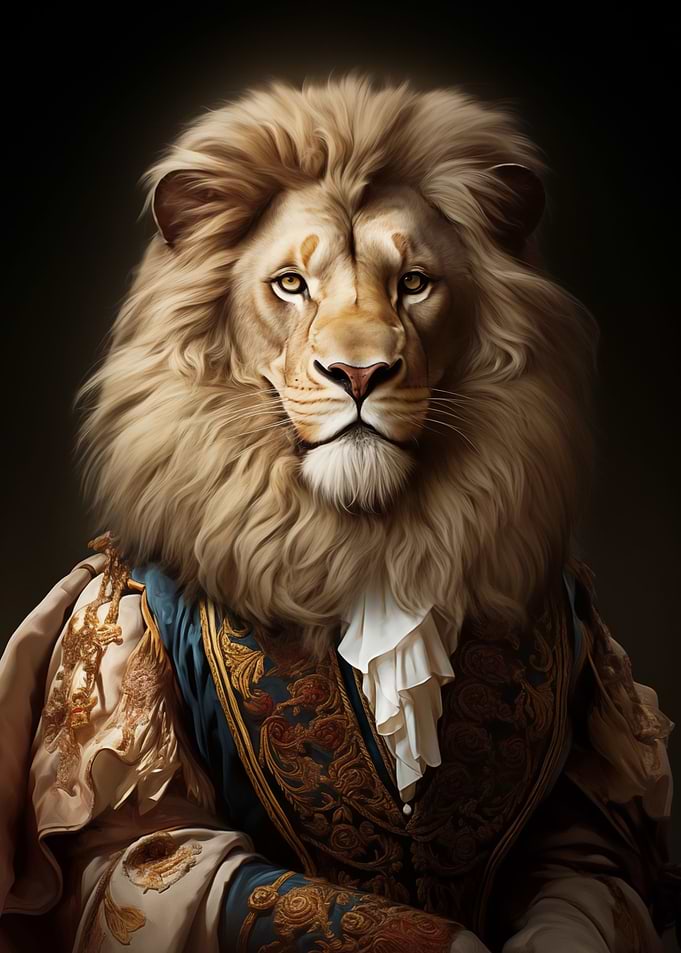 Renaissance Lion Robe