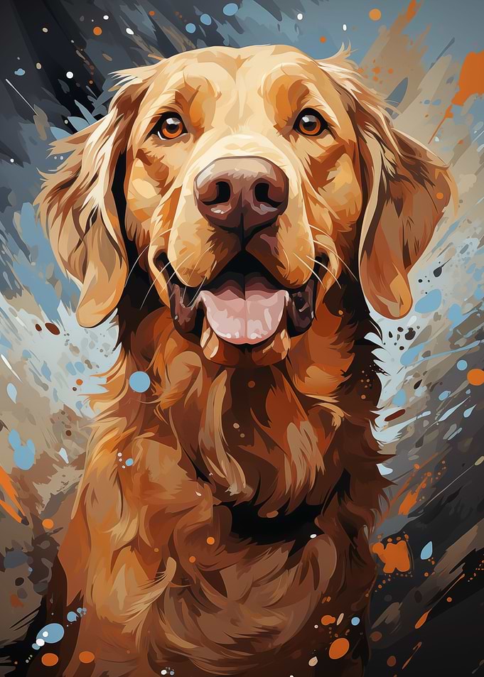 Labrador Digital Art