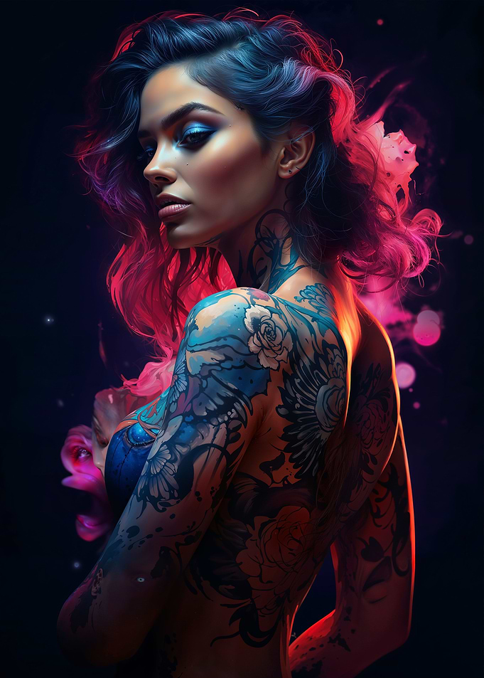 Cute Cyberpunk Girl