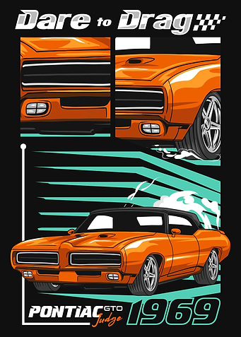 Vintage Judge Muscle Car