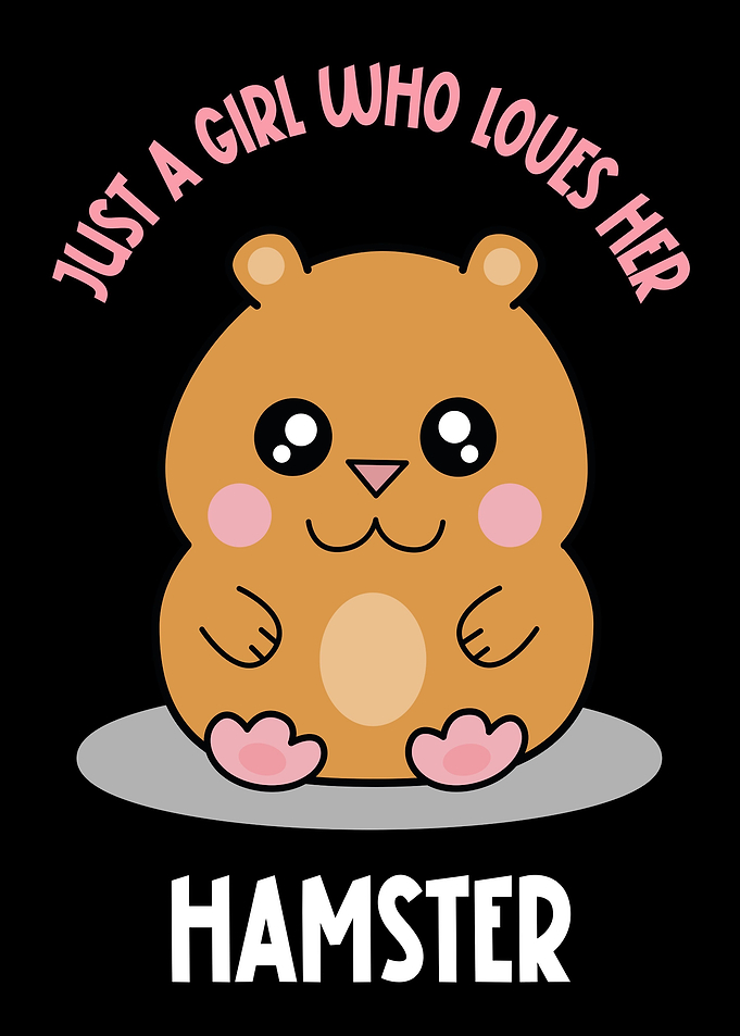 Girl Who Loves Her Hamster