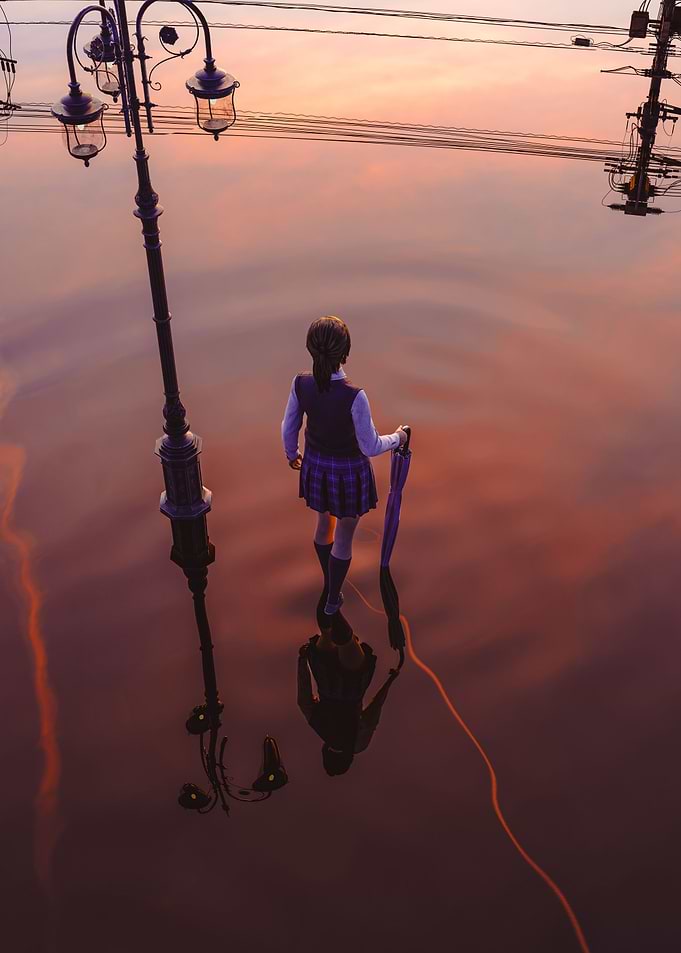 Sunset Solitude