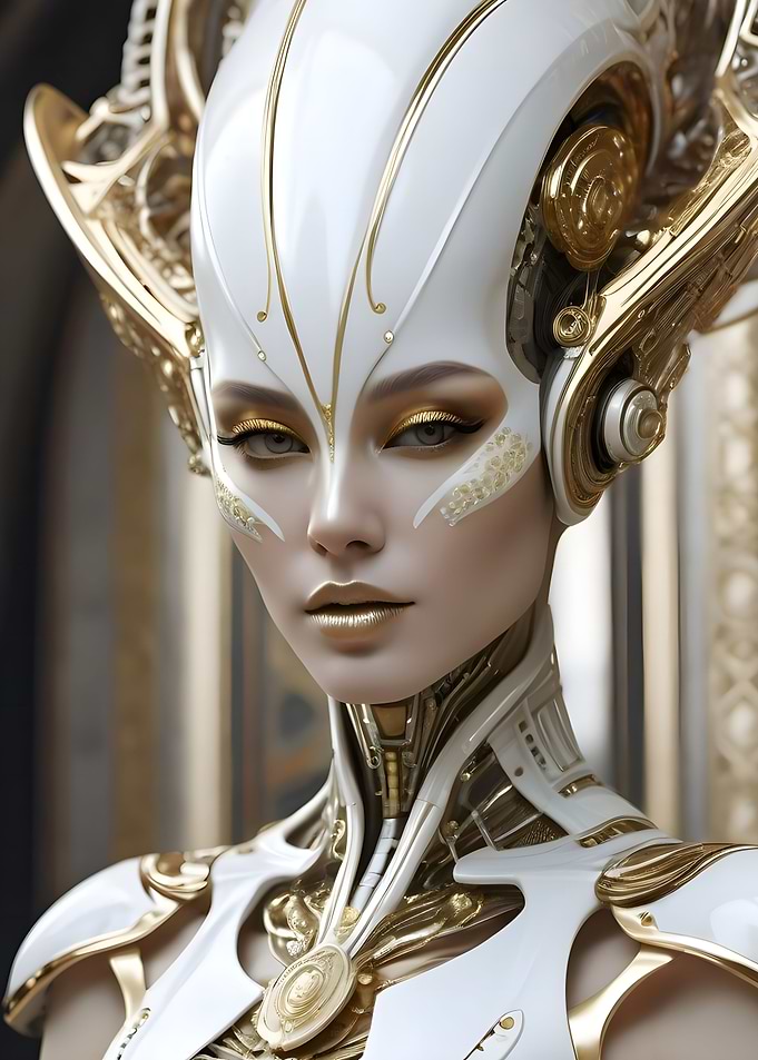 004 Biomechanical Android