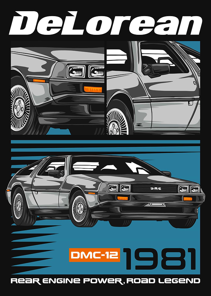 Iconic Lorean Exotic Car