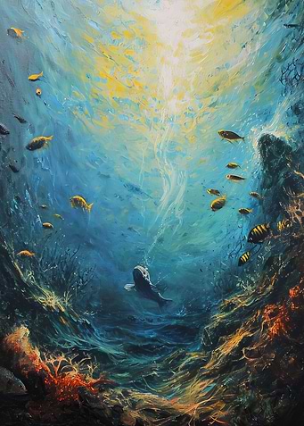 Marine Life Mosaic