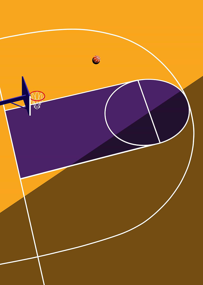 Basketball illustration