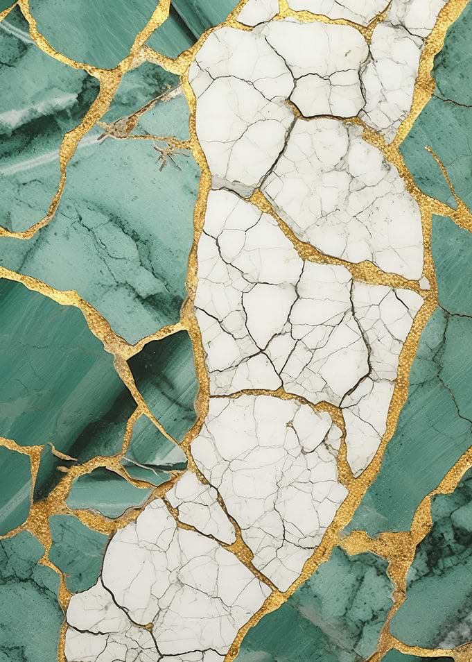 Abstract Gold Decor