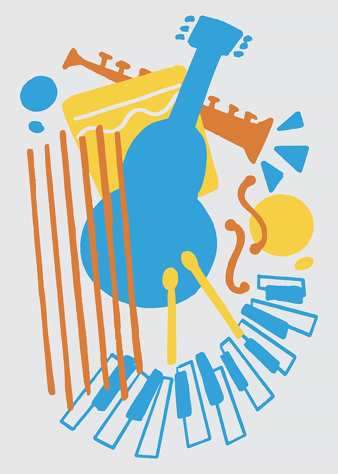 Abstract Music Instruments