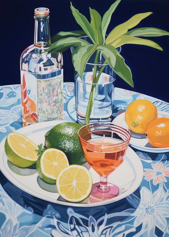 Vintage Citrus Symphony