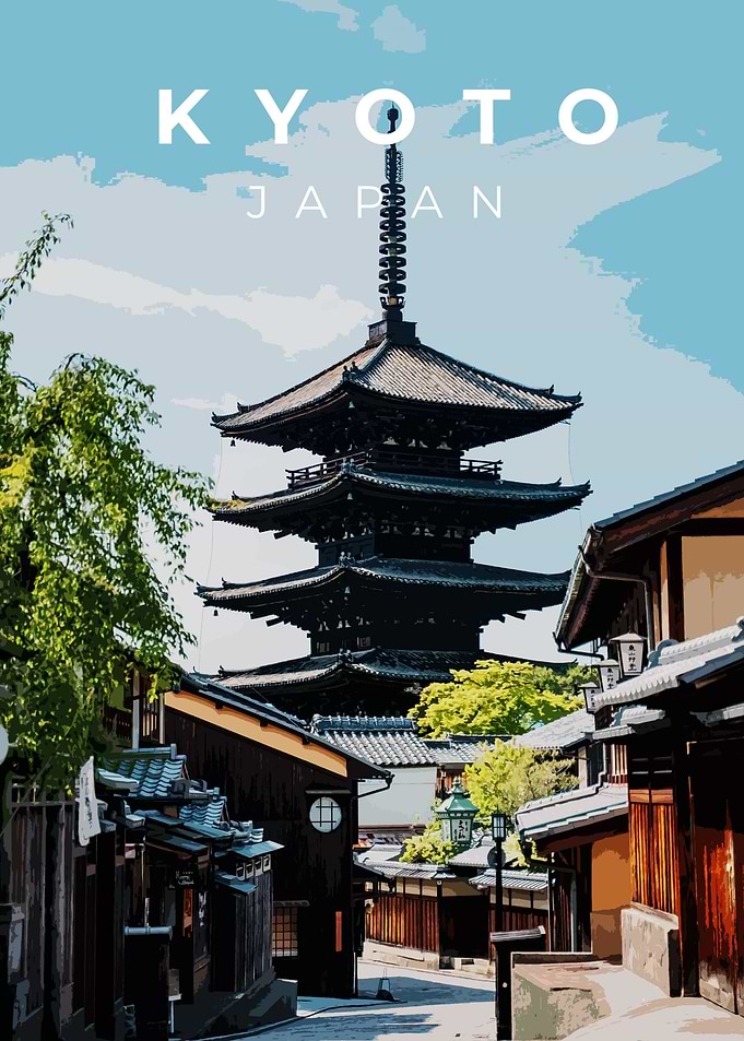 Kyoto Japan City Vacation