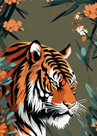 Tiger Chinese Art 2