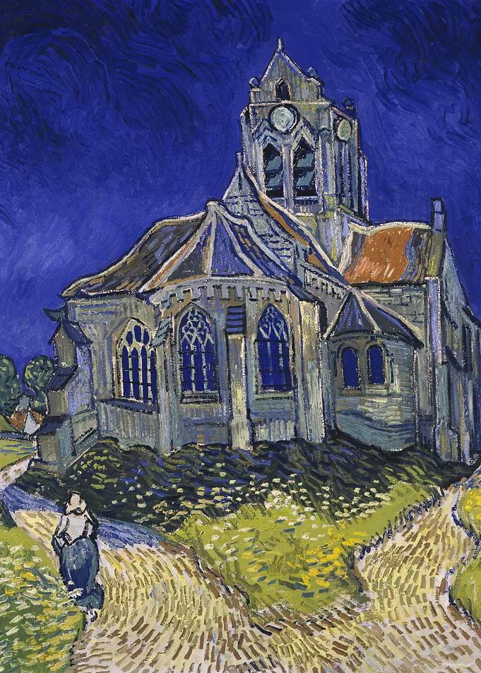The church at Auvers