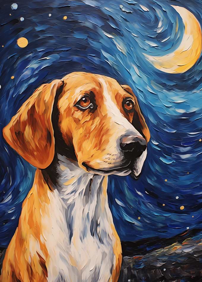 English Foxhound Dog