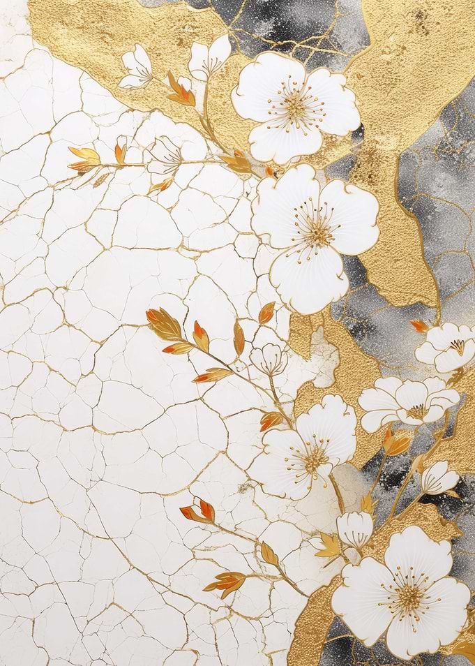 Abstract Gold Decor