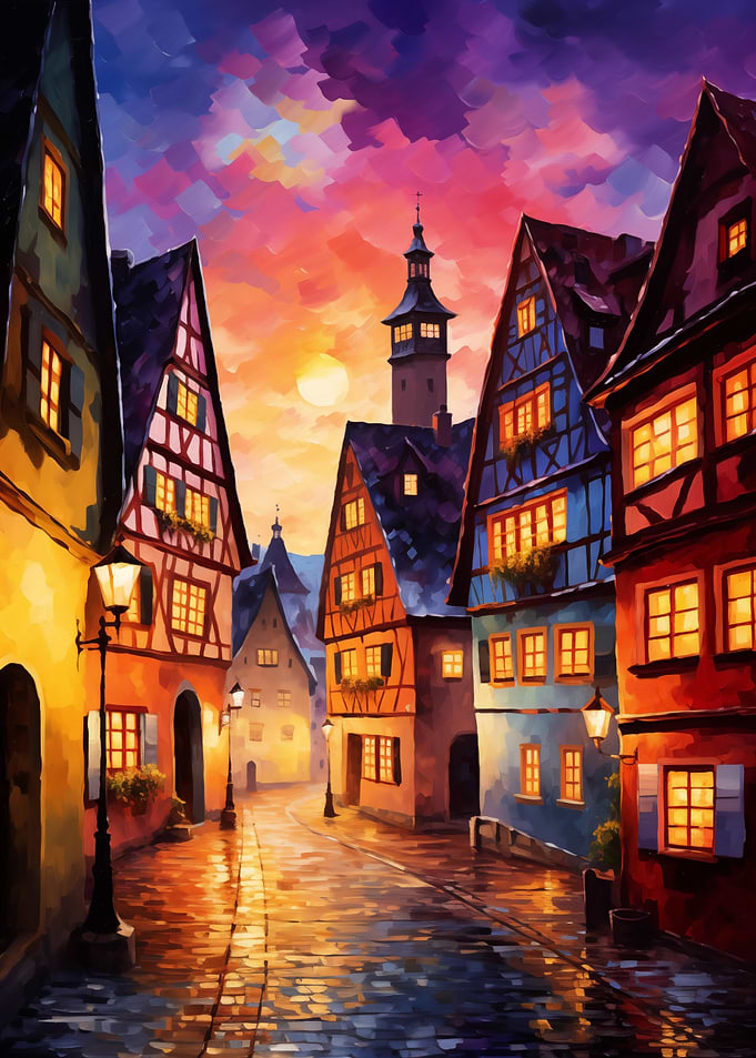 Beautiful Bavarian Sunrise