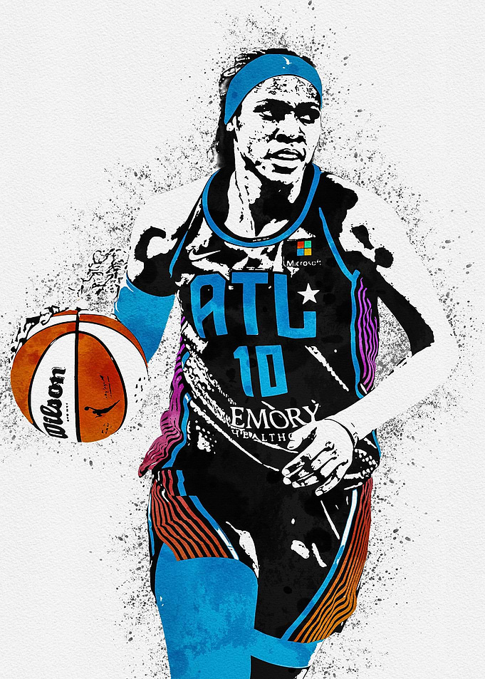 Rhyne Howard Painting