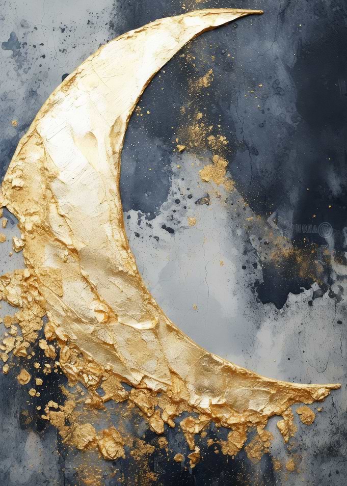 Abstract Gold Decor
