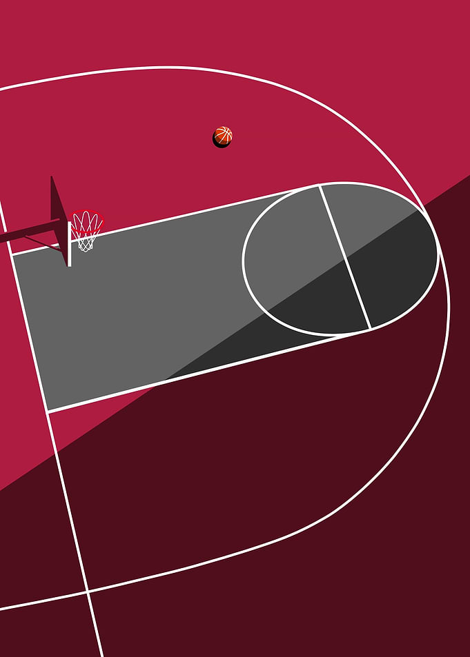 Basketballl illustration