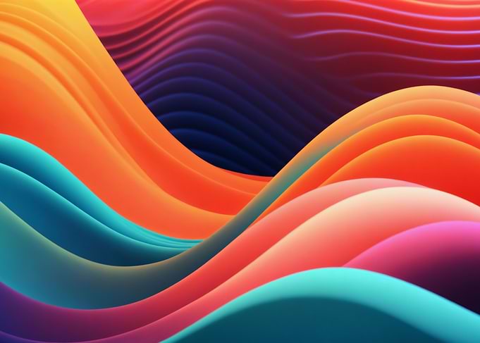 Colorful waves