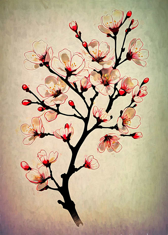 Cherry Tree Branch