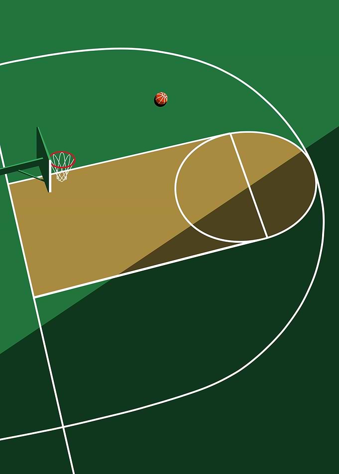 Illustration club court