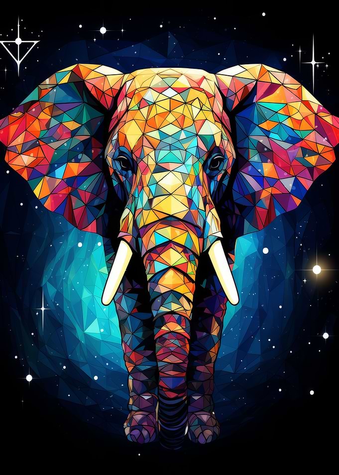 Geometric Elephant