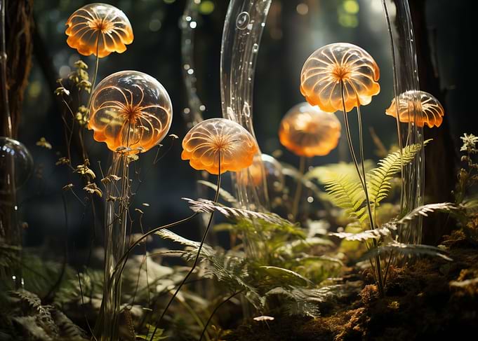 Amber Jelly Flora