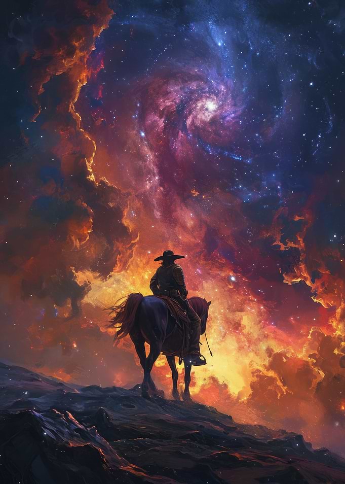 Galaxy Outer Space Cowboy