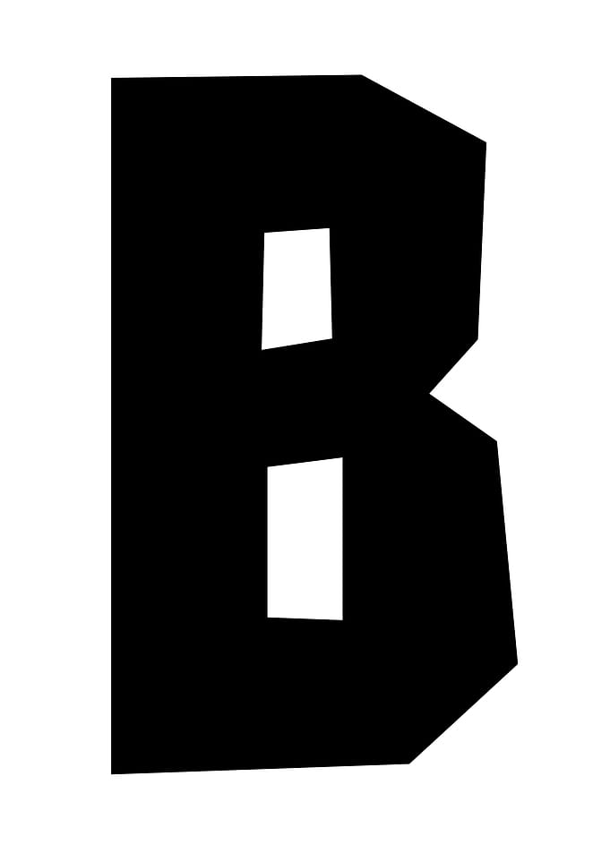 Capital Letter B