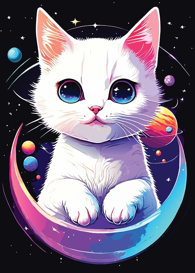 Cute Space Cats