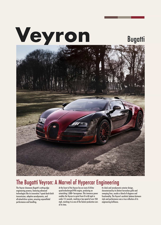 The Bugatti Veyron