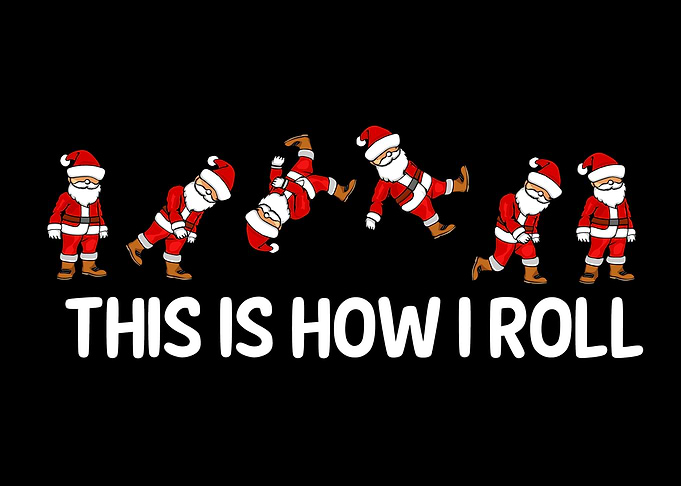 Funny Kids Santa Claus