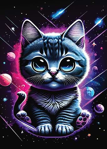 Cute Space Cats