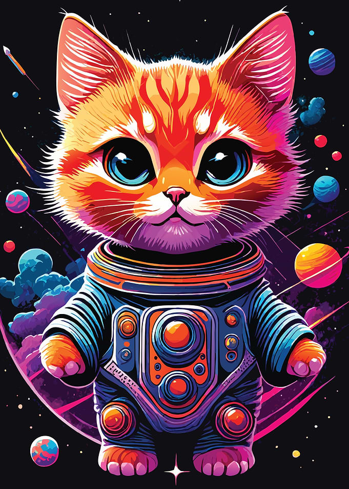 Cute Space Cats
